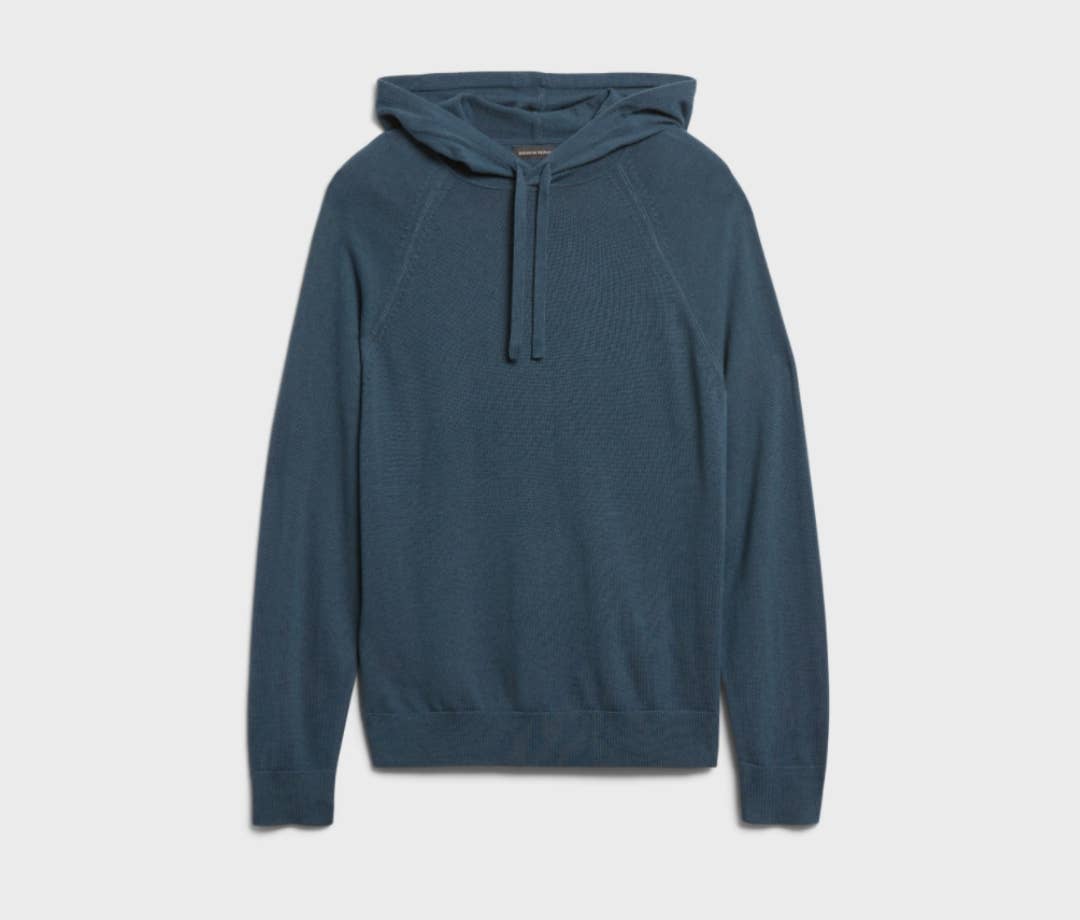 Banana Republic Merino hooded travel clothing